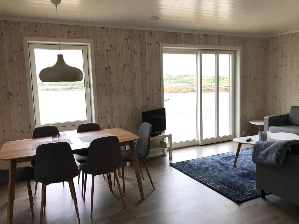 Nappstraumen Seafront Cabin Leknes Exterior photo