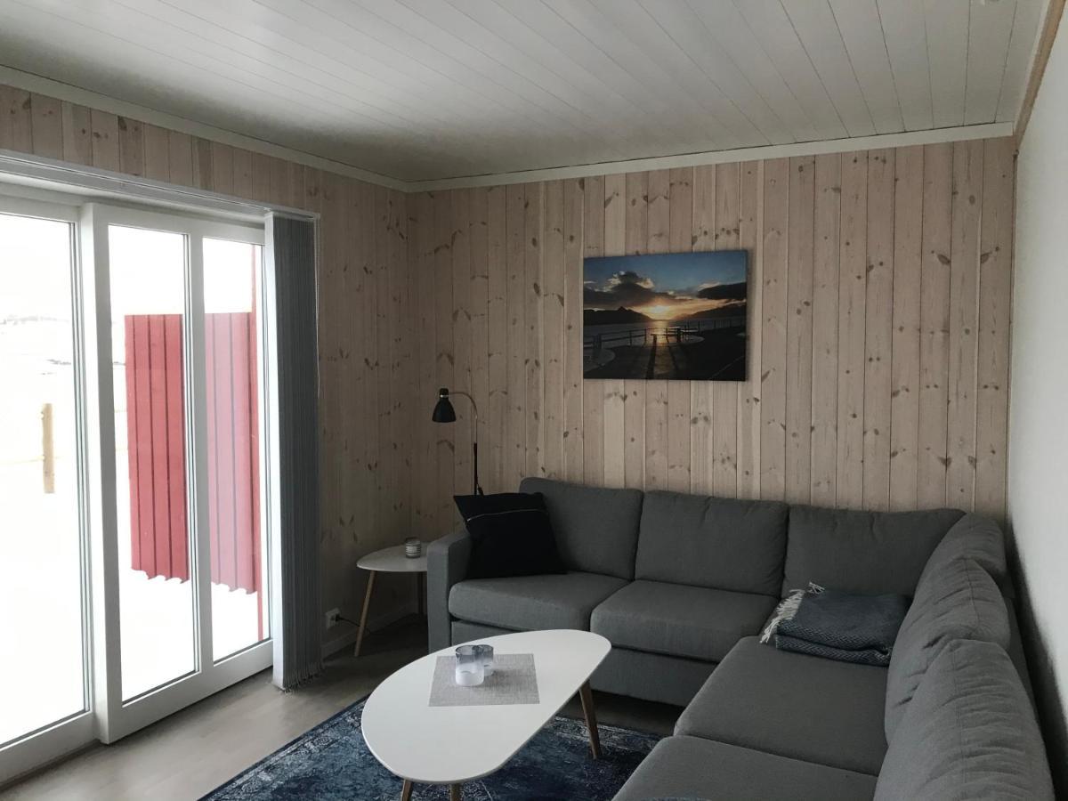 Nappstraumen Seafront Cabin Leknes Exterior photo