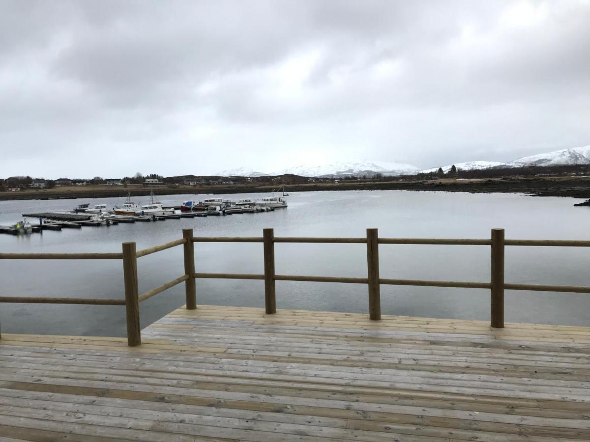 Nappstraumen Seafront Cabin Leknes Exterior photo